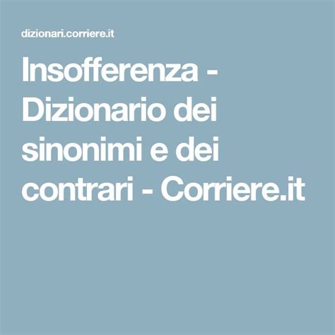 sinonimi e contrari|sinonimi e contrari corriere.